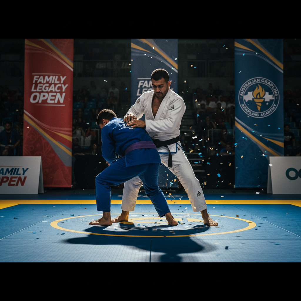Family Legacy on the Mats: The Rise of Australian Black Belt Thiago Ortiz